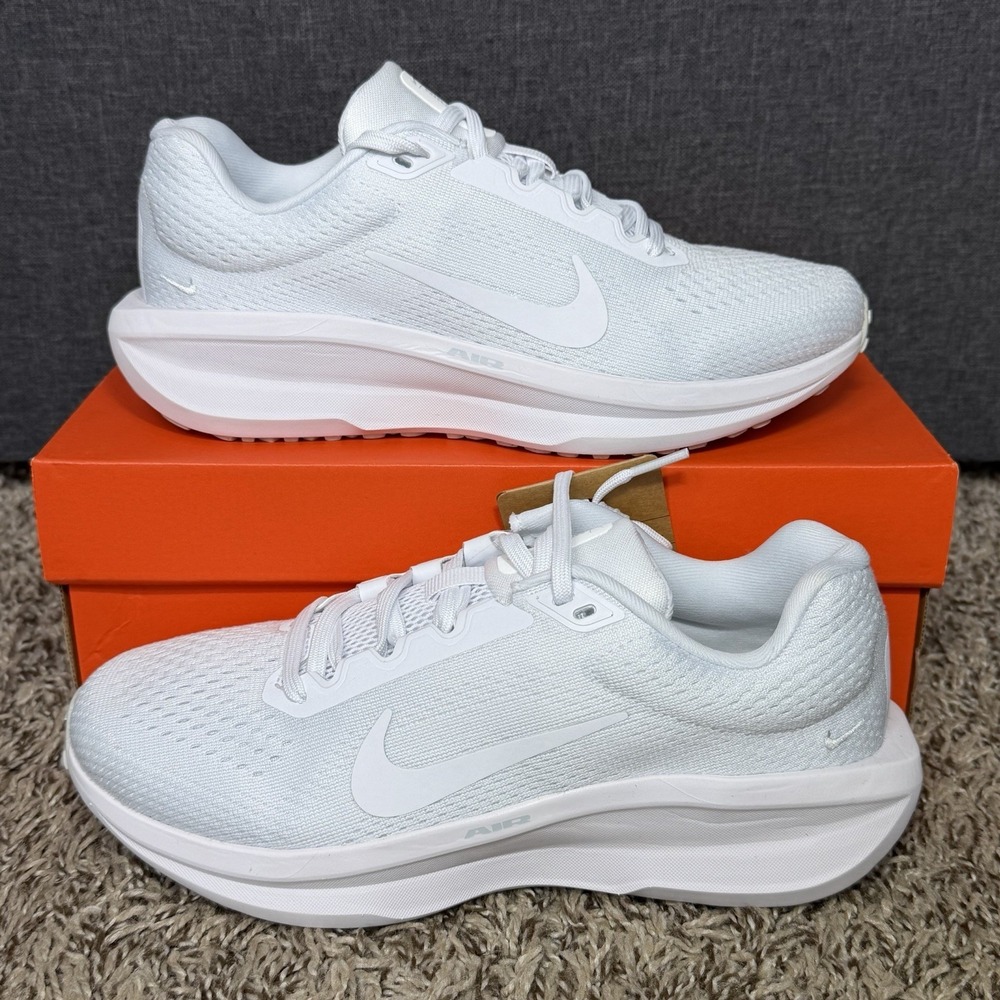 Nike Winflo 11 Running Shoes Womens Size 6.5 White Photon Dust FJ9510-100 NEW - Picture 1 of 7
